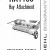 GEHL Hay Attachment HA1100 Operators Manual 903623A