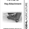 GEHL Hay Attachment HA1210 Operators Manual 907083A