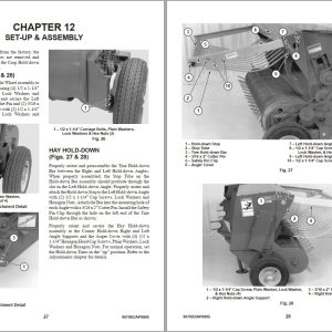 GEHL Hay Attachment HA1210 Operators Manual 907083A 1