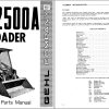 GEHL Loader HL2500A Service Parts Manual 901572A