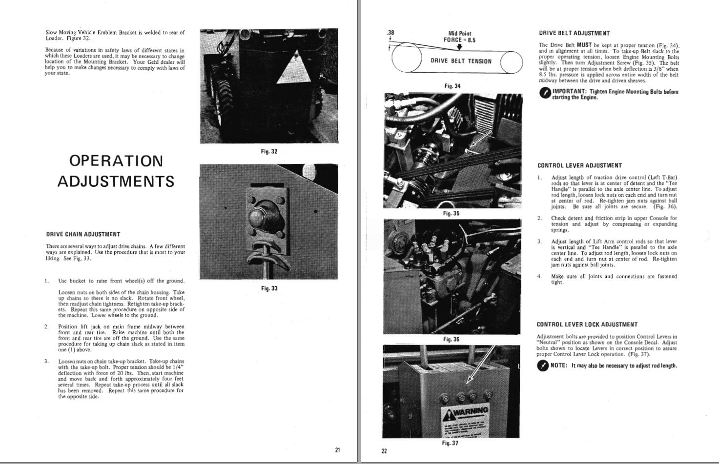 GEHL Loader HL2600 Operators Manual 901989A 1