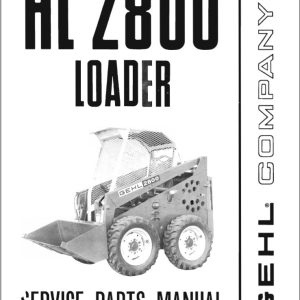 GEHL Loader HL2800 Service Parts Manual 902407C