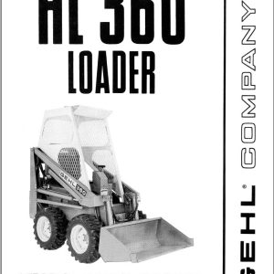 GEHL Loader HL360 Service Parts Manual 902572A