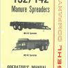 GEHL Manure Spreaders 132 142 Operators Manual 903718A