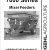 GEHL Mixer Feeders 7000 Series Operators Manual 907060A
