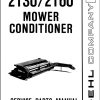 GEHL Mower Conditioner 2130 2160 Service Parts Manual 903217A