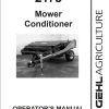 GEHL Mower Conditioner 2175 Operators Manual 906635A