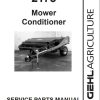 GEHL Mower Conditioner 2175 Service Parts Manual 906693A