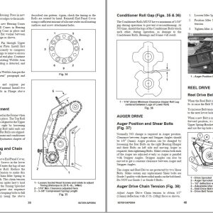 GEHL Mower Conditioner 2245 2275 Operators Manual 907091A 1