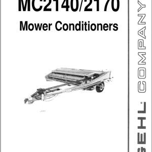GEHL Mower Conditioner MC2140 MC2170 Operators Manual 904985A