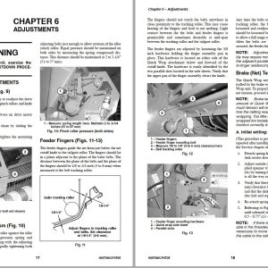 GEHL Quick Wrap Attachment 2500 2600 2800 Operators Manual 909798C 1