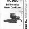 GEHL Self Propelled Mower Conditioner MC2650 Service Parts Manual 904395A