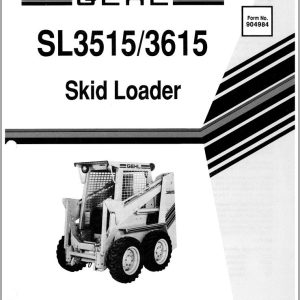 GEHL Skid Loader 3515 3615 Service Parts Manual 904984A