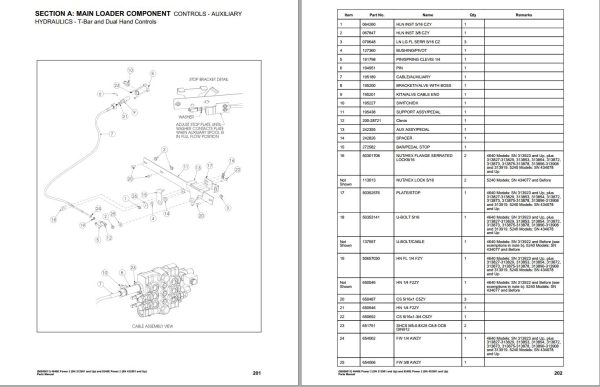 GEHL Skid Loader 4640E 5240E Power2 Parts Manual 50950011 1
