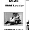 GEHL Skid Loader 5625 Operators Manual 907248A