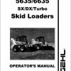 GEHL Skid Loader 5635 6635 Operators Manual 907283D