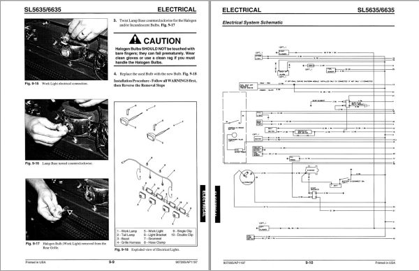 GEHL Skid Loader 5635 6635 Shop Manual 907285 1