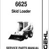 GEHL Skid Loader 6625 Service Parts Manual
