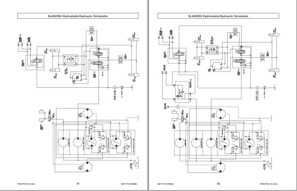 GEHL Skid Loaders SL3725 SL3825 SL4625 Operators Manual 907777C 1