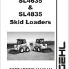 GEHL Skid Loaders SL4635 SL4835 Operators Manual 907808C