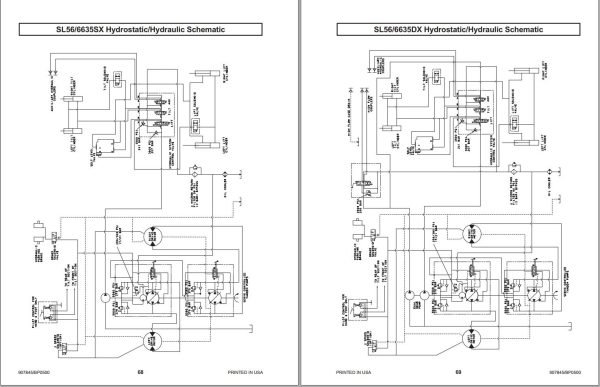 GEHL Skid Loaders SL5635 SL6635 Series III Operators Manual 907845B 1
