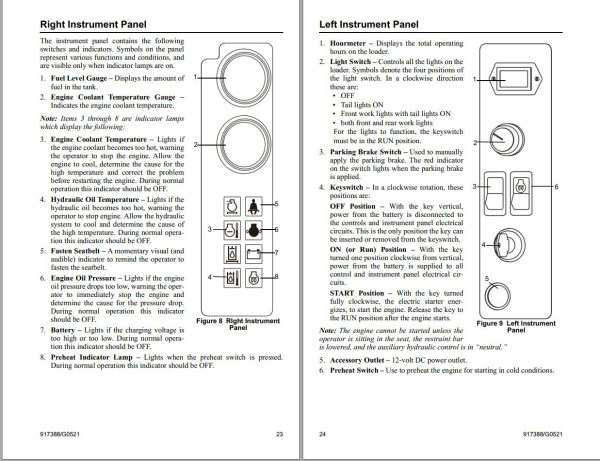 GEHL Skid Steer Loader 1640E 1640 Operators Manual 917388G 1