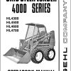 GEHL Skid Steer Loader HL4300 HL4500 HL4600 HL4700 Operators Manual 902095A