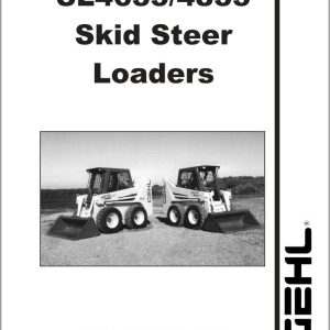 GEHL Skid Steer Loader SL4635 SL4835 Parts Manual 907807H
