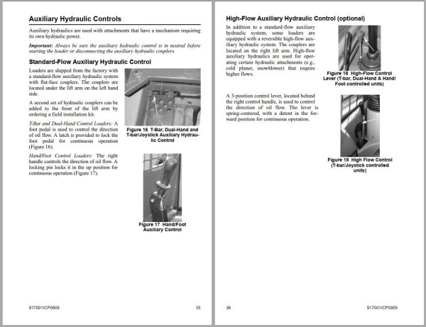 GEHL Skid Steer Loader SL4640 SL4840 SL5640 SL6640 Operators Manual 917001C 1