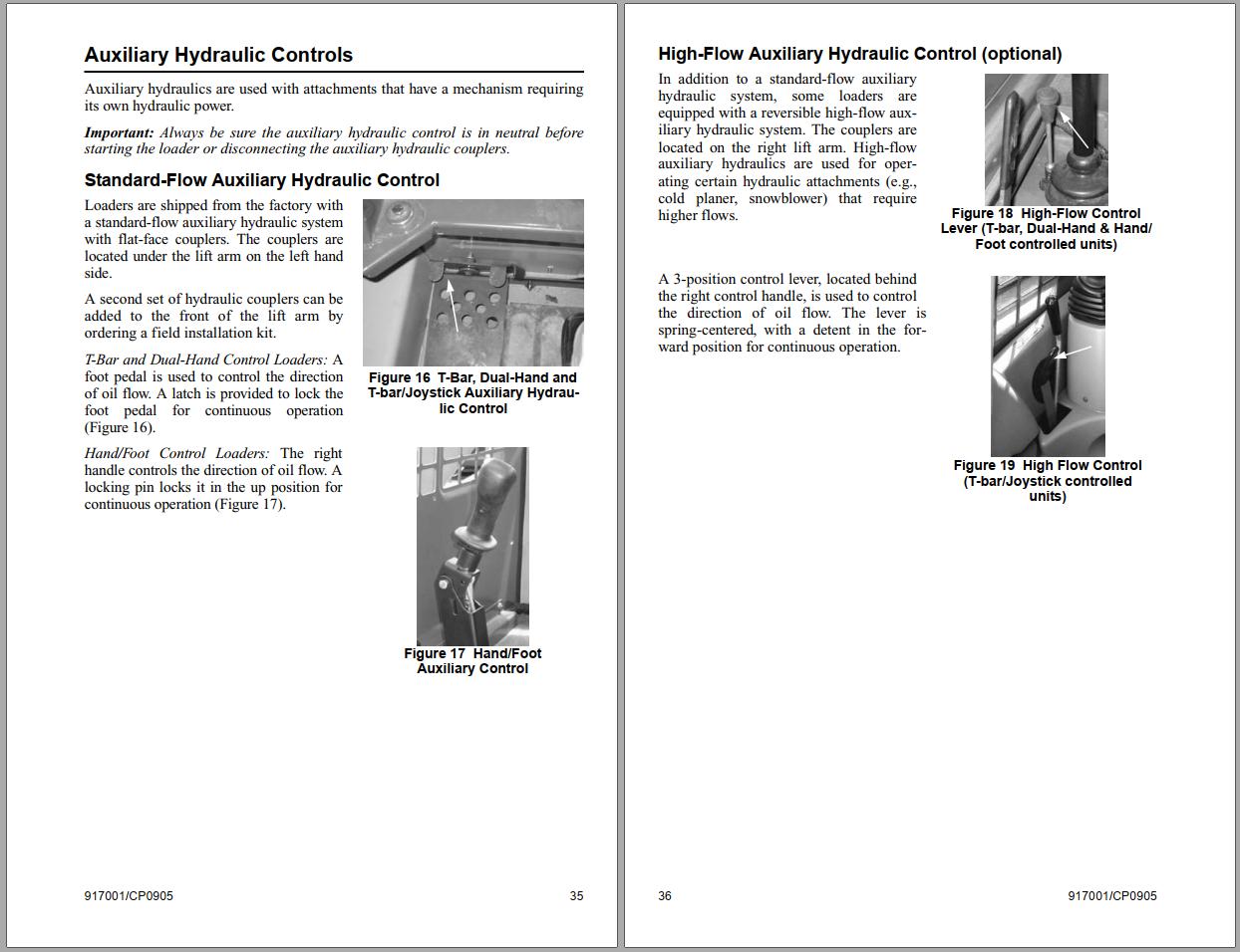 GEHL Skid Steer Loader SL4640 SL4840 SL5640 SL6640 Operators Manual 917001C 1