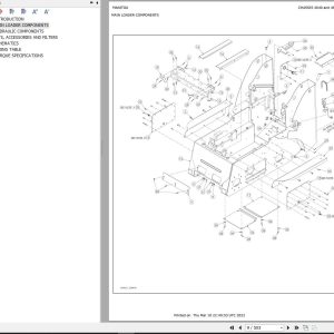 GEHL Skid Steer Loader SL4640 to 6640E Part Manual 917000