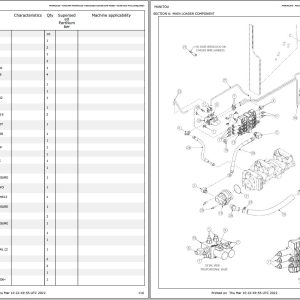 GEHL Skid Steer Loader SL4640E SL5240E Parts Manual 917291 1