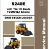 GEHL Skid Steer Loaders 4640E 5240E Service Manual 917295