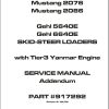 GEHL Skid Steer Loaders 5640E 6640E Service Manual 917292b