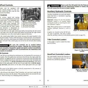 GEHL Skid Steer Loaders R105 R105 X Series Operators Manual 50950260G 2