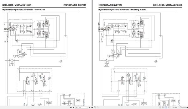 GEHL Skid Steer Loaders R105 Service Manual 50950298 REVA 1