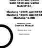 GEHL Skid Steer Loaders R135 GEN2 R150 GEN2 R165 Service Manual 50940256 REVB