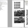 GEHL Skid Steer Loaders SL4640E SL4840E SL5640E SL6640E Operators Manual 917208C