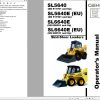 GEHL Skid Steer Loaders SL5640E SL6640E Operators Manual 917345E