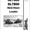 GEHL Skid Steer Loaders SL7600 SL7800 Service Manual 908275 1