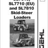 GEHL Skid Steer Loaders SL7610 SL7710 SL7810 Service Manual 917033