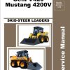 GEHL Skid Steer Loaders V420 Service Manual 50950421 REVA
