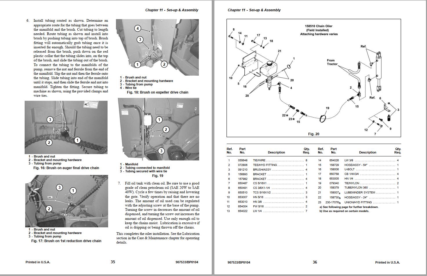 GEHL Spreaders 1330 Operators Manual 907533B 1