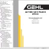 GEHL Telescopic Articulated Loader ALT 950 145 V PLUS D ST5 S1 Repair Manual 647926