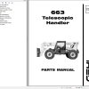 GEHL Telescopic Handler 663 Parts Manual 913213A