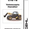 GEHL Telescopic Handler CT6 18 CT6 18 Turbo Service Manual 913238