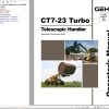 GEHL Telescopic Handler CT7 23 Turbo Operators Manual