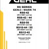 GEHL Telescopic Handler RS Series Gen3 Mark74 Operators Manual 50960138F