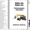 GEHL Telescopic Handler RS5 34 RS6 34 Service Manual 913241