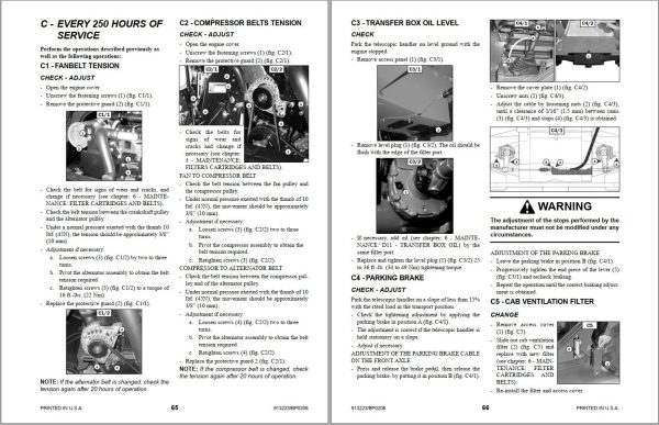 GEHL Telescopic Handlers CT6 18 Low Profile CT6 18 Turbo Operators Manual 913223B 1
